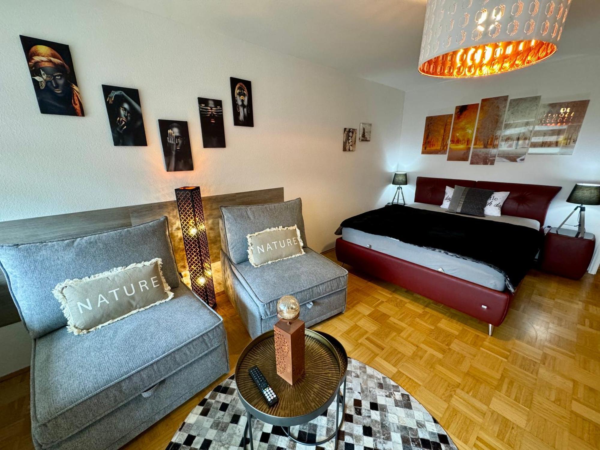 Sunset View Apartment With Logia Ettlingen Eksteriør billede